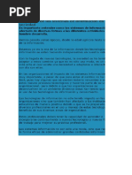 Cuál Es La Relación Entre Una Organización y Sus Sistemas de Información