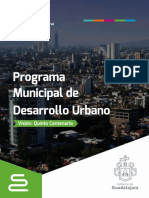 Programa Municipal de Desarrollo Urbano 2017