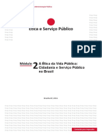 Artigo: A Ética Da Vida Pública - Cidadania e Serviço Público No Brasil