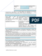 Planificación Clase de Matemática. 1er Año