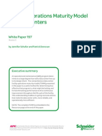 WP 197 Facility Operations Maturity Model For Data Centers PDF