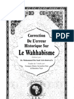 Correction de L'erreur Historique Sur Le Wahhabisme (DR Mohammad Ibn Saad Ir