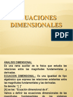 Análisis Dimensional