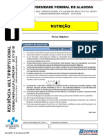 Prova - Nutricao - Tipo 1 - Ufal