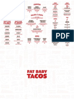 Fat Baby Tacos Menu