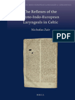 (Nicholas Zair) The Reflexes of The Proto-Indo-Eur PDF