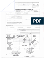 Especif - Procedimiento de Soldadura WPS