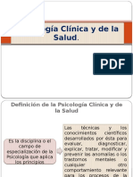 Psicología Clínica y de La Salud