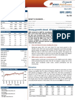 Idfc (Idfc) : Strong Growth Ahead, Dilution Expected