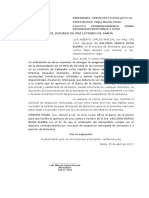 Solicito Pronunciamiento Sobre Asignacion Anticipada - Elvira Salcedo