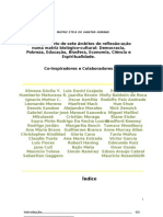 MATRIZ ÉTICA DO HABITAR HUMANO. Proyecto Do Matríztica 2009