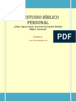 El Estudio Biblico Personal de La Biblia (IC) PDF