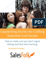 Sales Folk Seductive Cold Emails Copywriting Guide Secrets