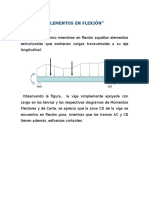 Trabajo Acero Elementos en Flexion