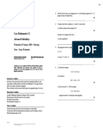 Combined QP (Reduced) - C2 Edexcel