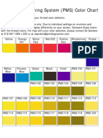 Pms Color Chart