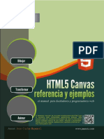 HTML5 Canvas Referencia y Ejemplos - Juan Carlos Reyes PDF