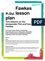 Final Guy Fawkes Lesson Plan New