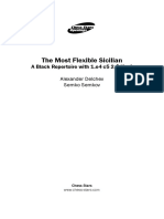 The Most Flexible Sicilian: A Black Repertoire With 1.e4 c5 2.Nf3 E6 Alexander Delchev Semko Semkov