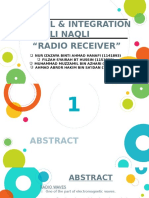 Signal & Integration of Aqli Naqli "Radio Receiver"