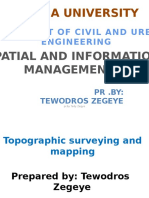 Topographic Surveying and Mapping