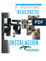 Manual de Instalacion de Tuberias Linea Acueducto y Proyectos Especiales