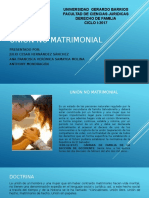 UNION NO MATRIMONIAL PRESENTACION 2 Pre