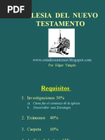 Iglesia Del Nuevo Testamento