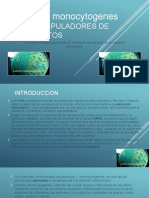 Listeria Monocytogenes en Manipuladores de Alimentos