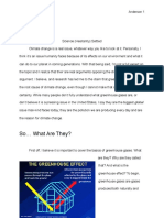 Greenhouse Gases - Research Paper