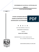 Estudio de Prospección Geofísica Somera en Arqueología