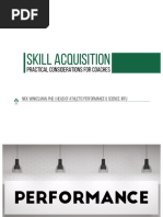 Winkelman Skill Acquisition Rish and Out