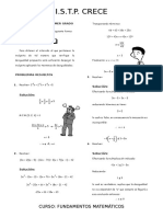 Inecuaciones de Primer Grado Crece