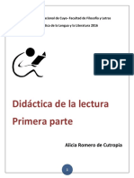 Didáctica de La Lectura Primera Parte