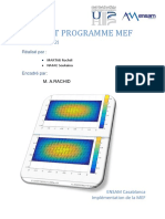 Rapport Implementation de La MEF 2D