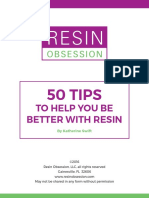 50 Tips To Help You Be Better With Resin by Katherine Swift