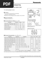 Silicon NPN Epitaxial Planar Type: Composite Transistors