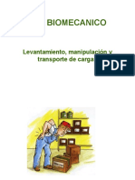 RIESGO BIOMECANICO - Levantamiento, Manipulacion y Transporte de Carga