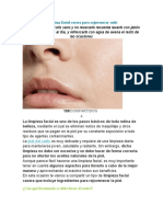 Limpieza Facial