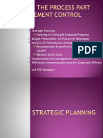 Strategic Planning Planning of Existing & Proposed Programs Budget Preparation Its Process & Techniques Analysis of Performance Through Variance