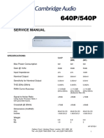 Hfe Cambridge Audio 540p 640p Service