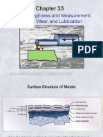 Tribology (Surface Roughness and Measurements)