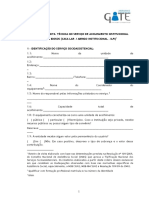 Roteiro Unidade Acolhimento Institucional para Idosos Casa Lar e Ilpi