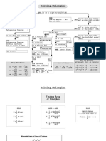 4 Solving Triangles Handout Flowchart