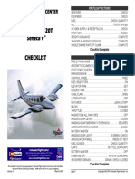 PIPER PA-34-220T "Seneca V" Checklist: Colorado Flight Center