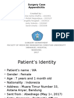 Case Appendicitis