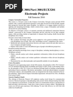 ECE 3001/navi 3001/ECE3201 Electronic Projects: Fall Semester 2016