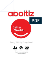 Aboitiz Better World 2014 Annual Report