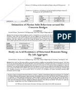 Estimation of Marine Salts Behaviour Around The Concrete Bridges