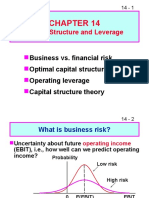 Capital Structure and Leverage